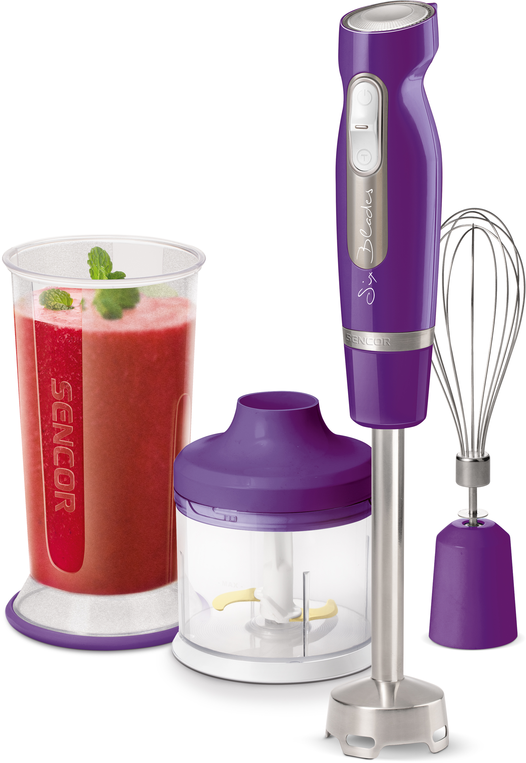 SENCOR SHB 4465VT-EUE3 Stabmixer 1000W Purple