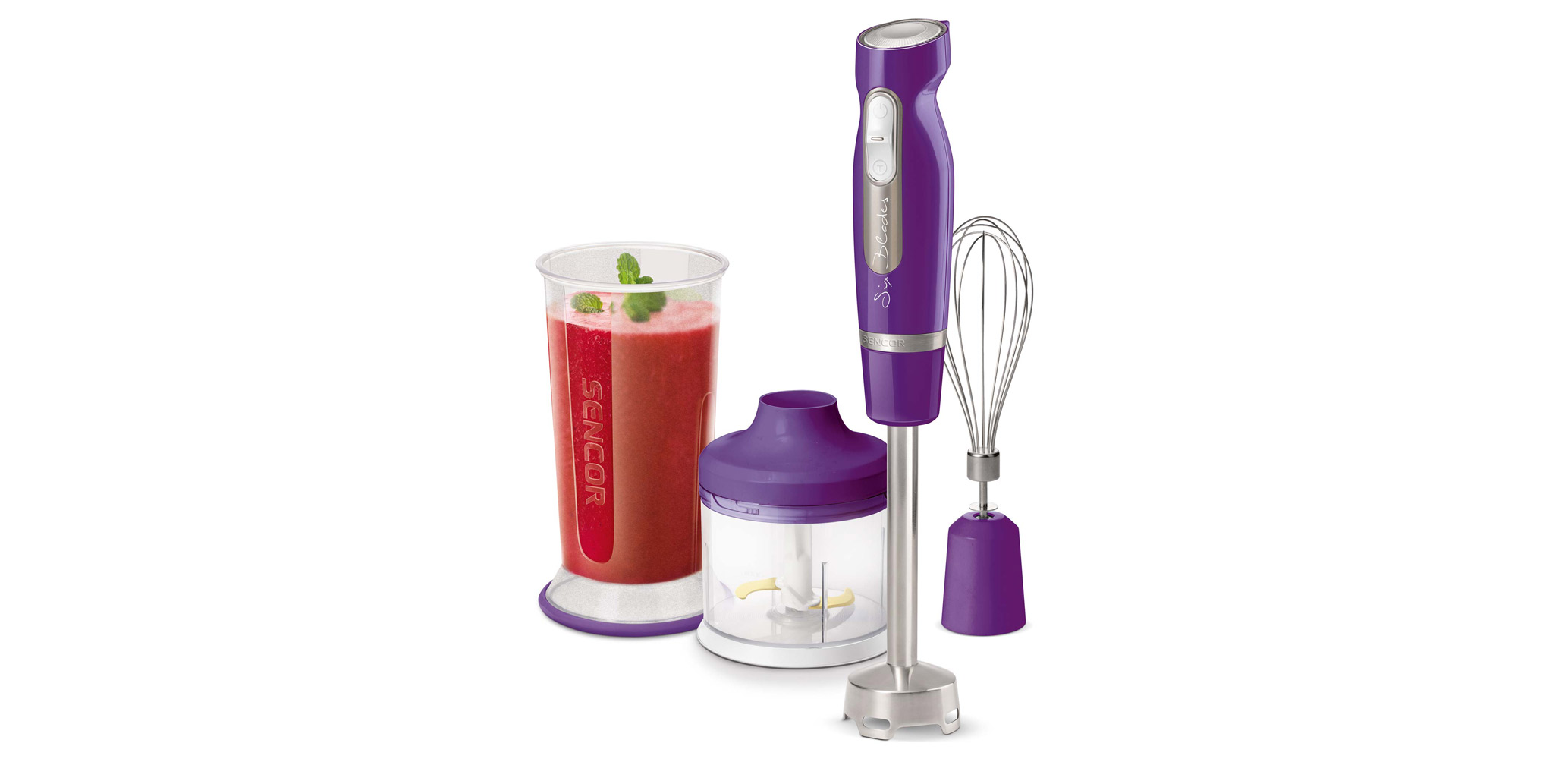 SENCOR SHB 4465VT-EUE3 Stabmixer 1000W Purple