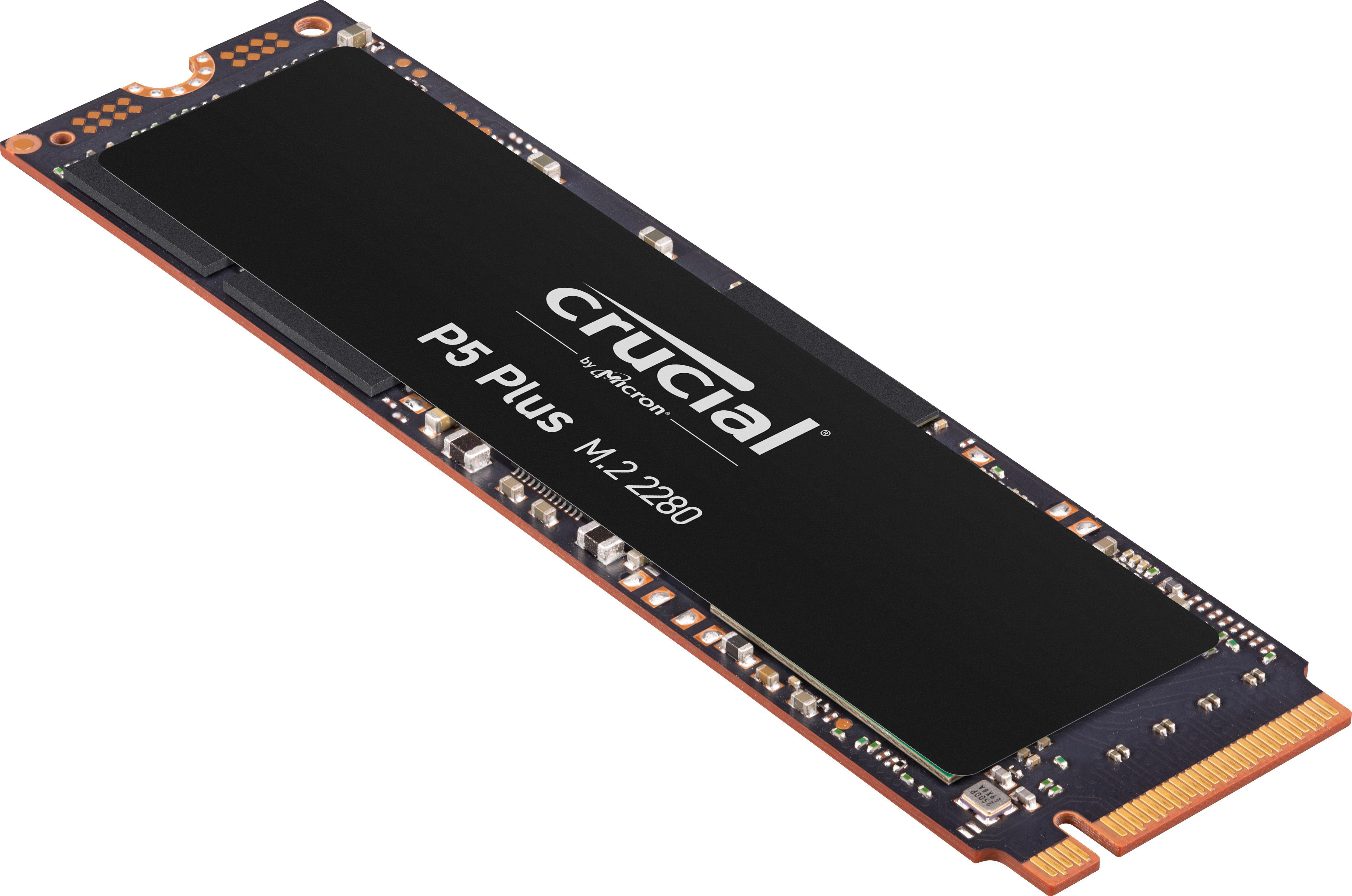 CRUCIAL P5 Plus, Playstation 5 kompatibel, Festplatte, 1 TB SSD M.2 via NVMe, intern