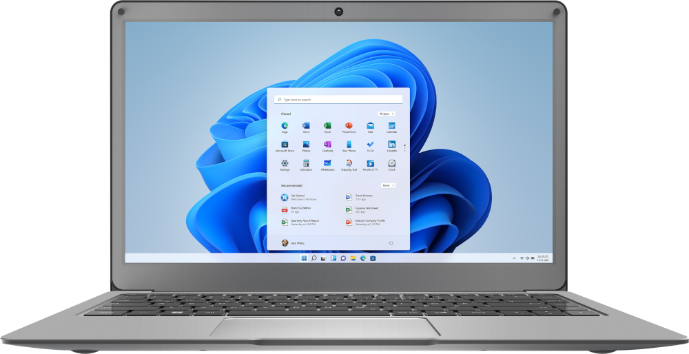 PEAQ laptop Slim S132 Intel Celeron N4020