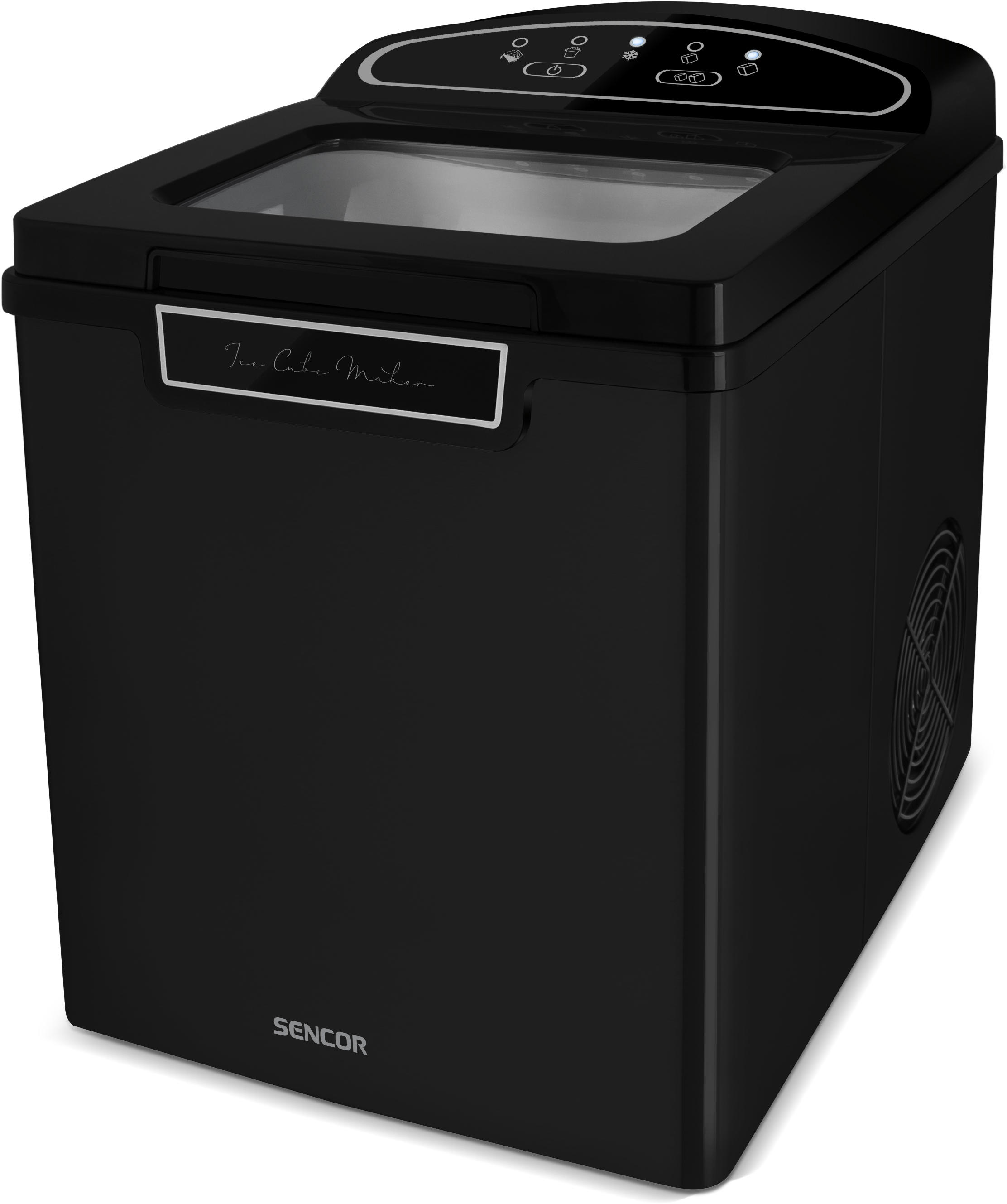 SENCOR SIM 3000BK Eiswürfelbereiter Schwarz Eiswürfelbereiter (105 Watt , 1,9 l, Schwarz)