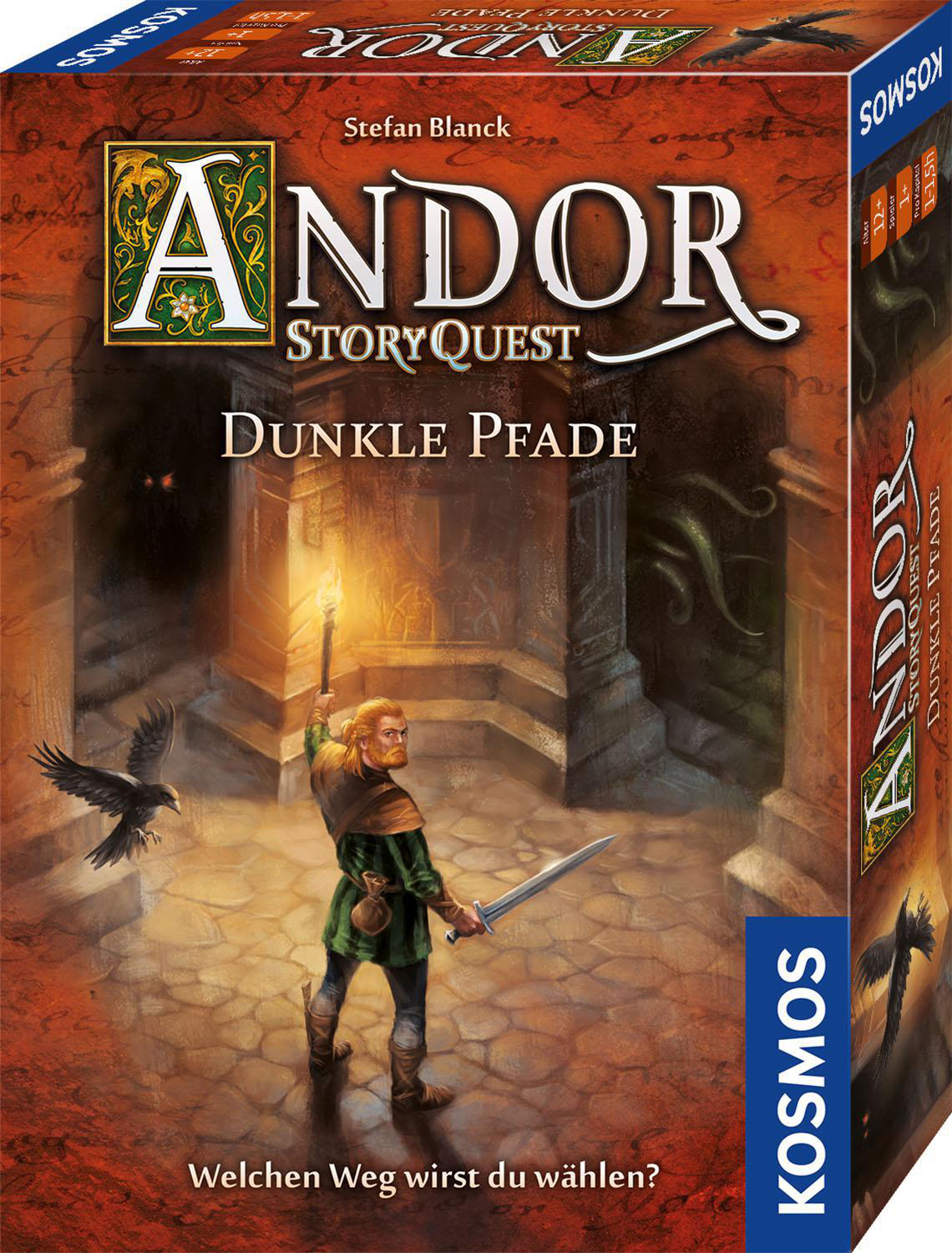 Familienspiel Dunkle KOSMOS Mehrfarbig StoryQuest Pfade Andor -