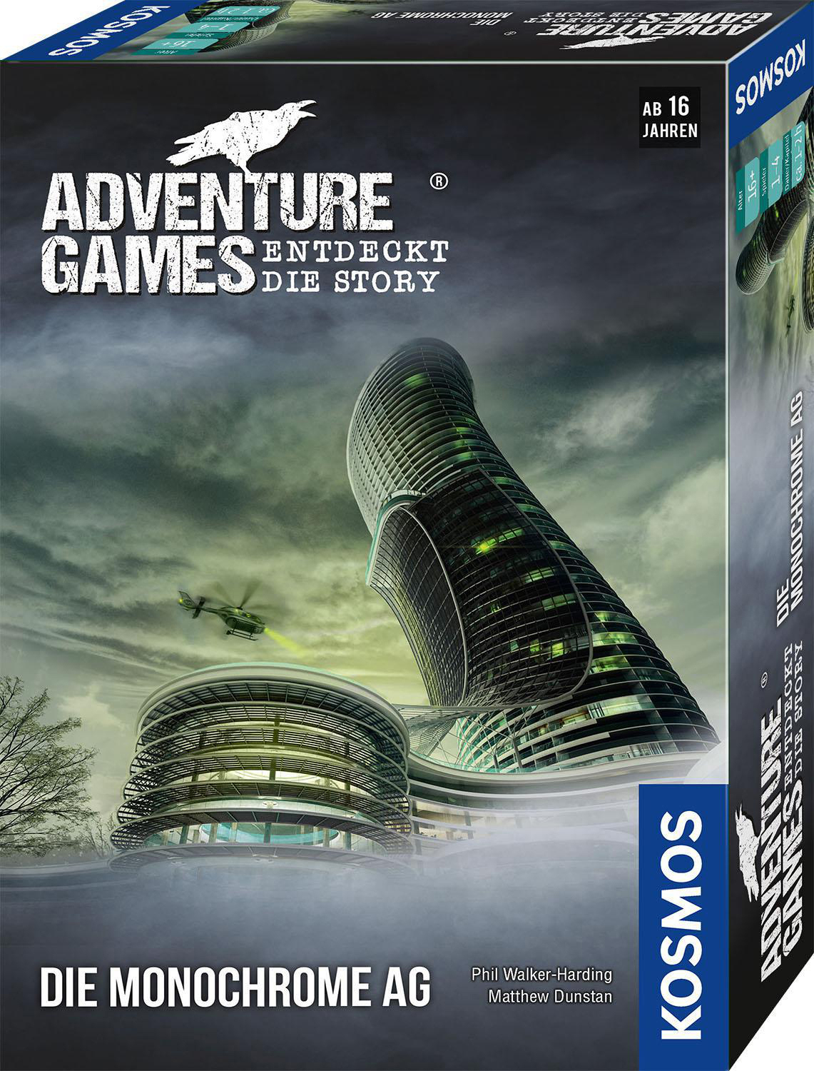 Die Games KOSMOS Adventure - Monochrome Gesellschaftsspiel Mehrfarbig AG
