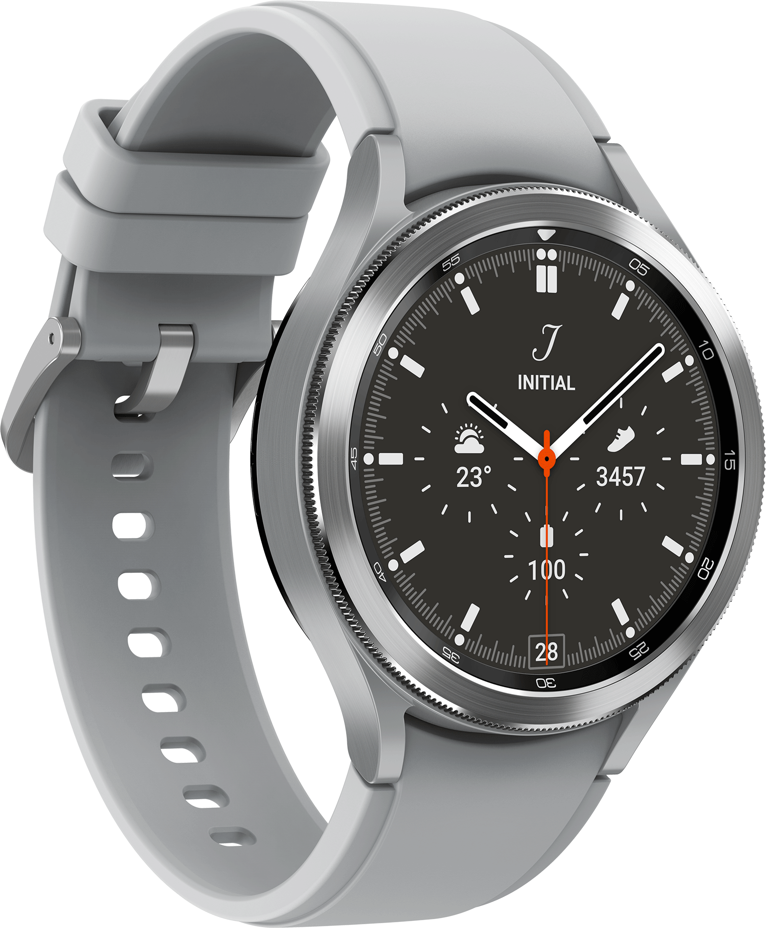 SAMSUNG Galaxy Watch4 Classic 46 mm Zilver