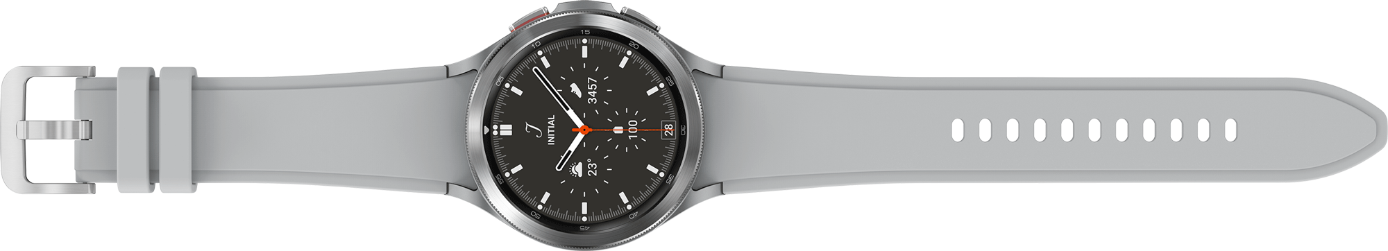 SAMSUNG Galaxy Watch4 Classic 46 mm Zilver