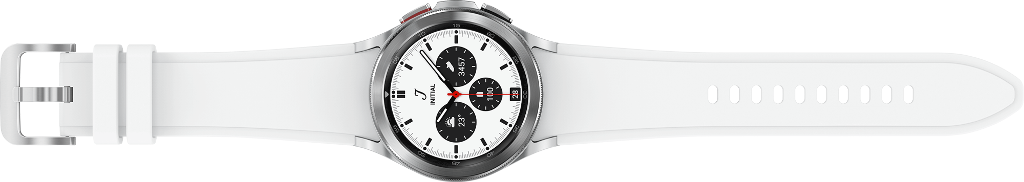 SAMSUNG Galaxy Watch4 Classic 42 mm Zilver