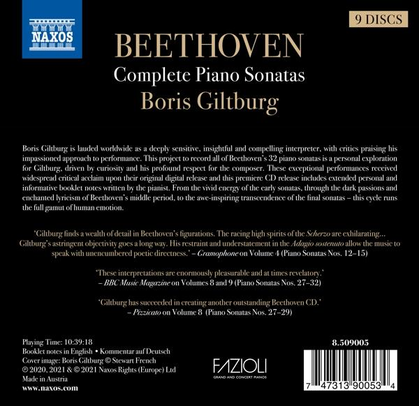 Boris Giltburg - Sämtliche Klaviersonaten  - (CD)