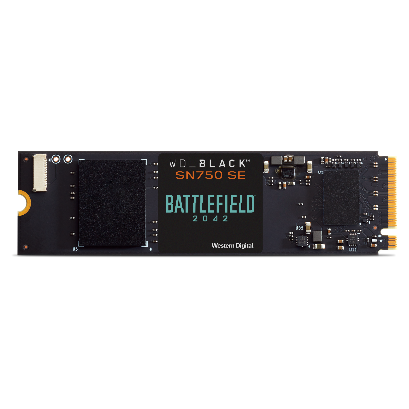 Wdblack Sn750 Se 500 gb nvme ssd paquete con para de battlefield 2042 velocidades lectura hasta 3600 mbs disco duro negro 500gb m.2 pcie4