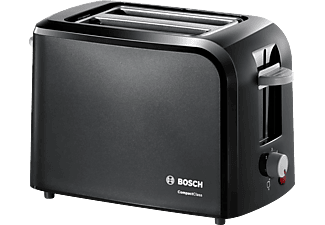 BOSCH CompactClass - Toaster (Schwarz)