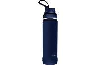 Botella - Puro Outdoor PUSB042, 750 ml, Reutilizable, Acero inoxidable, Tapa, Azul