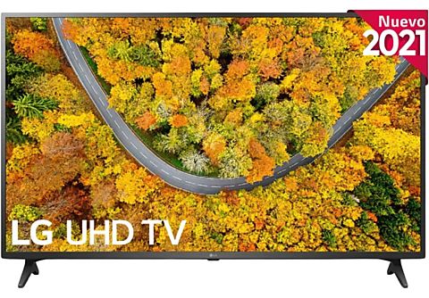 REACONDICIONADO TV LED 50" - LG 50UP75006LF, UHD 4K, 4K Quad Core, HDR10 Pro y HLG, WebOS 6.0, Active HDR, Wi-Fi, Negro