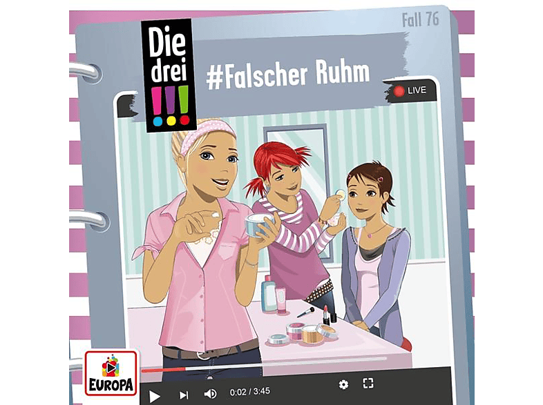 Die Drei ??? - Folge 76: #Falscher Ruhm - (CD)