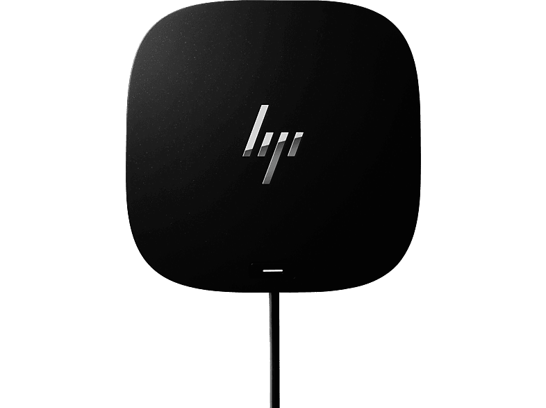 HP G5 Docking-Station, Schwarz, USB-C, 4x USB 3.0, HDMI 2.0, Kombinierter Kopfhörer-/Mikrofon-Anschluss, Ethernet-Anschluss, 2x DisplayPort