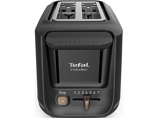 TEFAL Includeo TT5338 - Toaster (Schwarz)