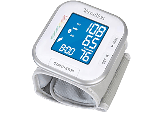 TERRAILLON Tensio Wrist - Blutdruckmessgerät (Weiss/Grau)