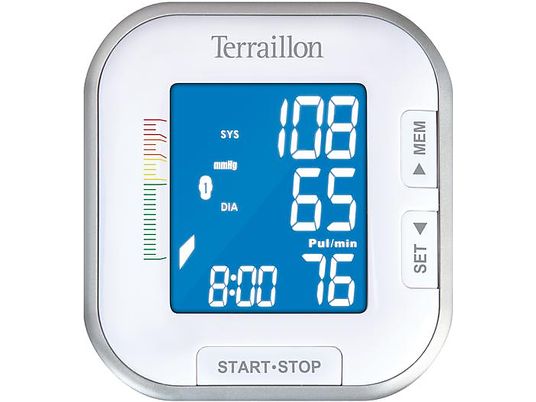 TERRAILLON Tensio Wrist - Tensiomètre (Blanc/gris)