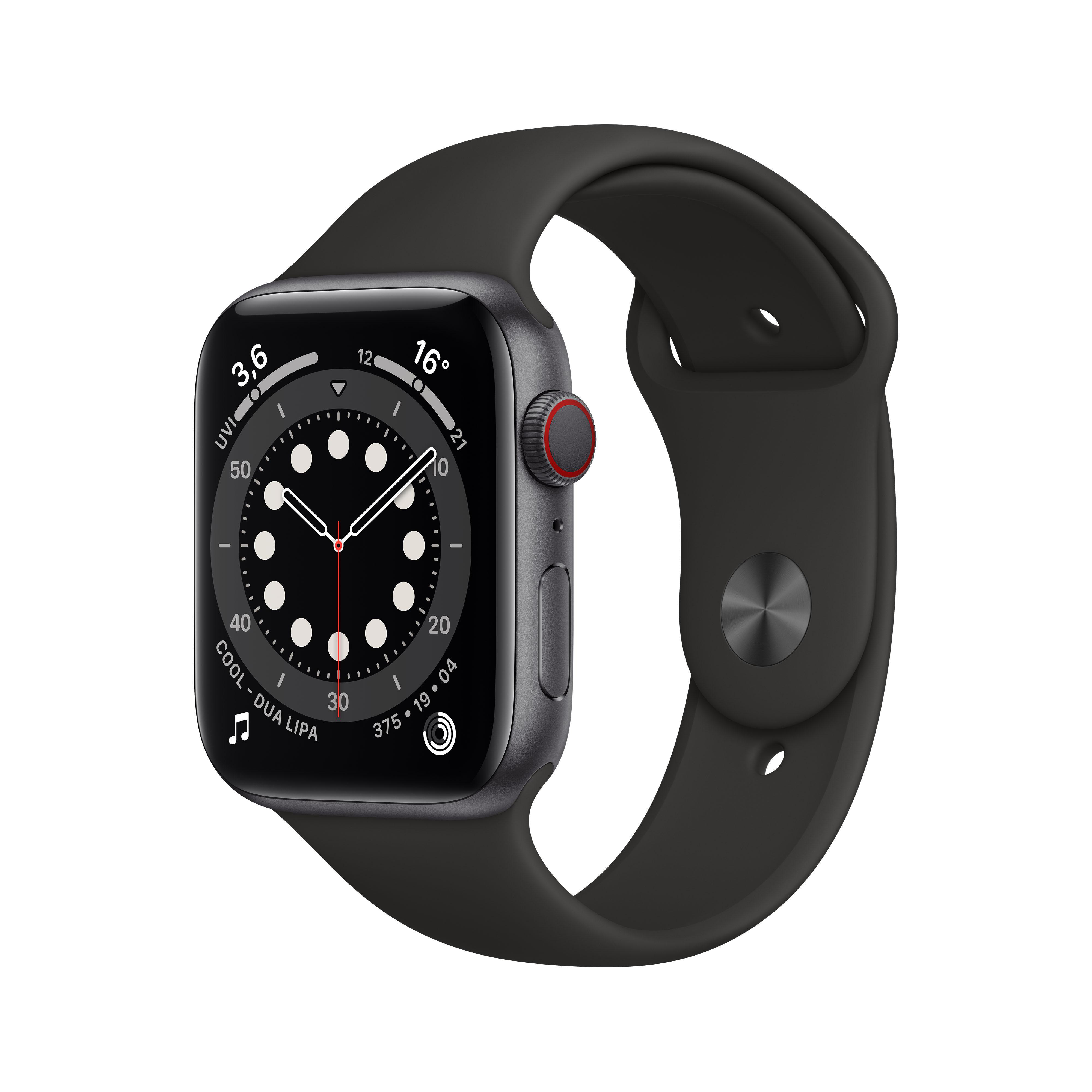 Smartwatch APPLE Watch Series 6 (GPS + Cellular), 44 mm  