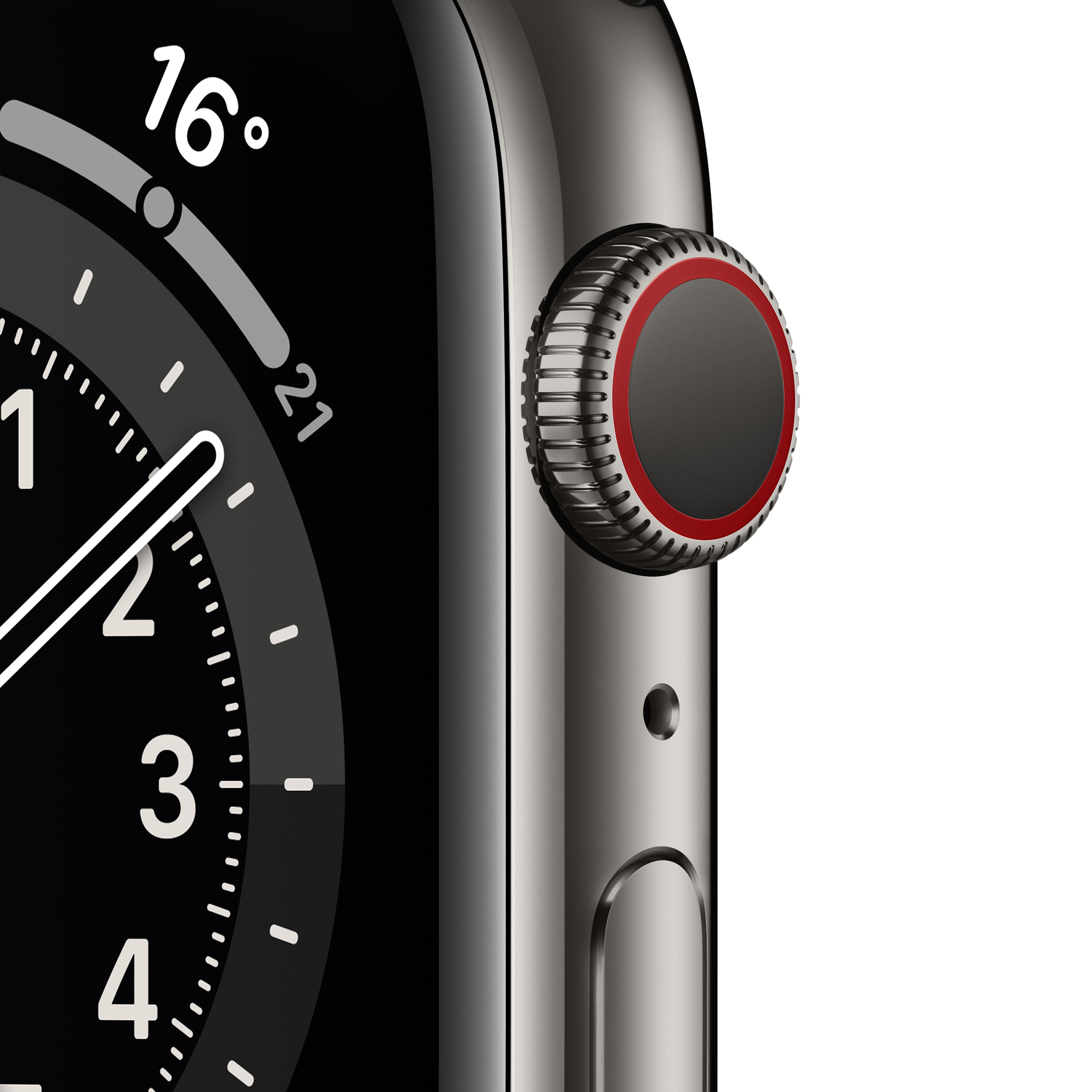 Smartwatch APPLE Watch Series 6 (GPS + Cellular) 44mm Smartwatch 