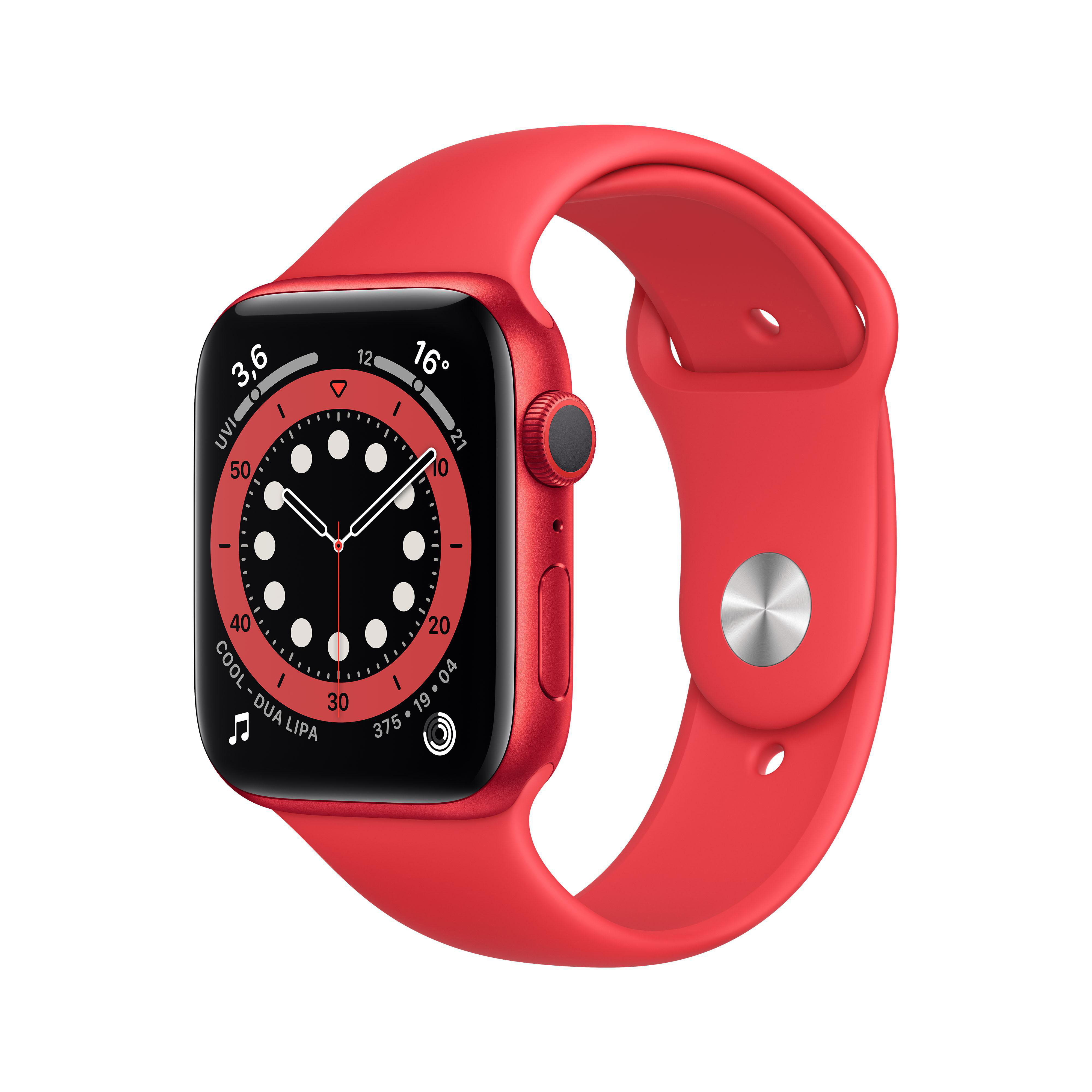 Smartwatch APPLE Watch Series 6 (GPS) 44mm Smartwatch Aluminium 