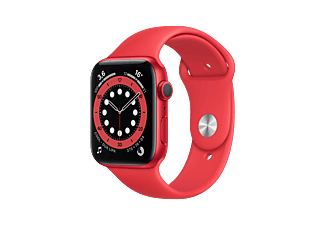 APPLE Watch Series 6 (GPS) 44mm Smartwatch Aluminium Kunststoff, 140 | 220  mm