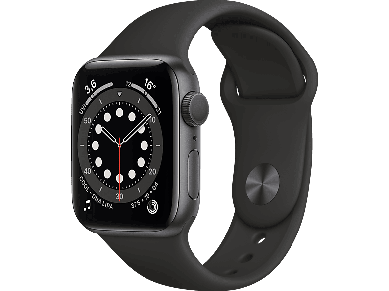 APPLE Watch Series 6 (GPS) 40mm Smartwatch Aluminium Fluorelastomer ...