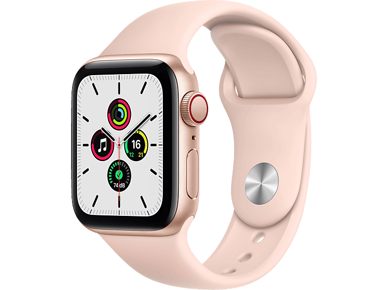 APPLE Watch SE (GPS + Cellular) 40mm Smartwatch Aluminium Nylon, 130 200 mm