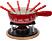 ROTEL Classic 0510 - Set de fondue au fromage (Rouge)