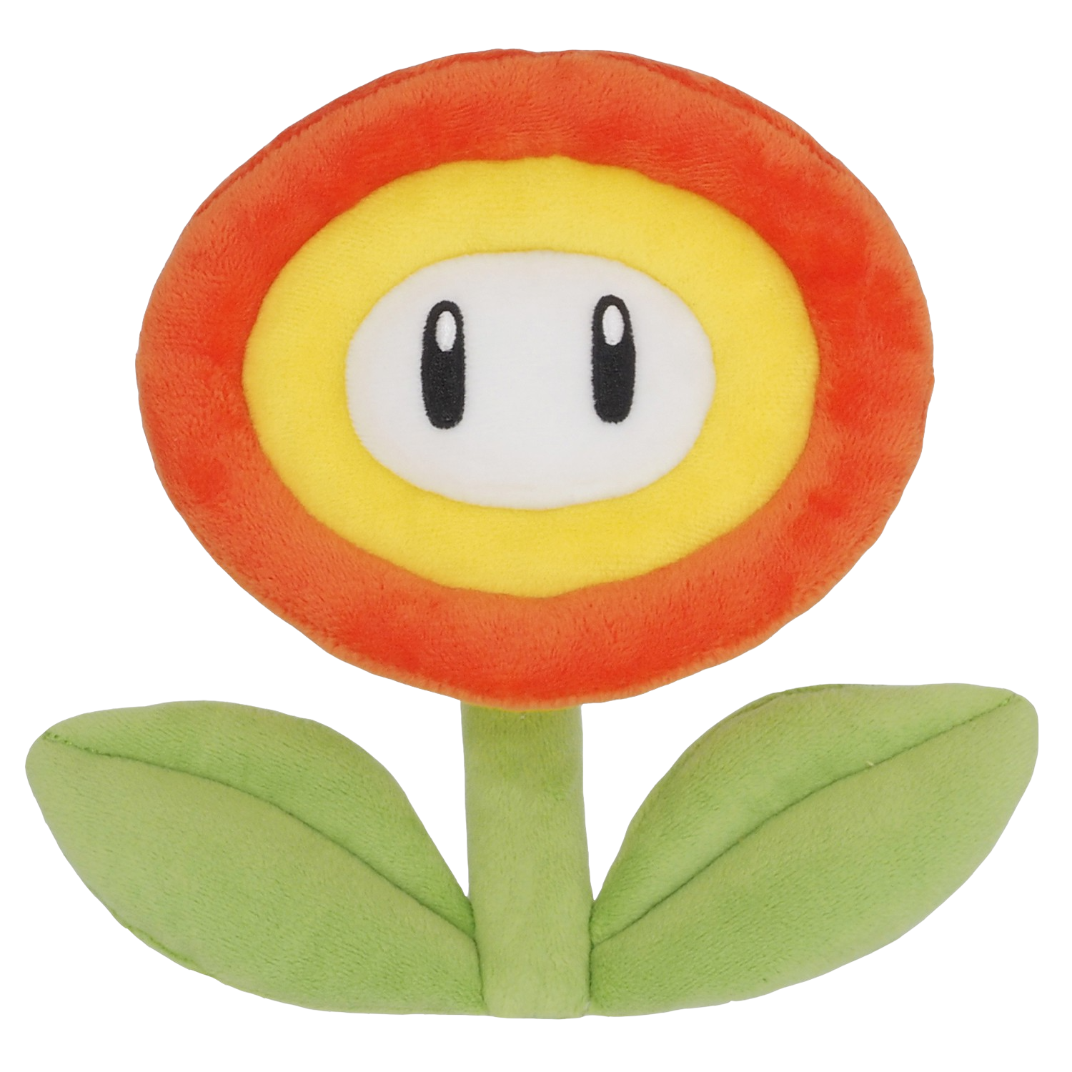 Peluche - Sherwood Fire Flower, Super Mario, Flor de fuego, 18 cm, Multicolor