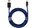 ISY Flätad laddningskabel till PS4, 3 meter - Blå
