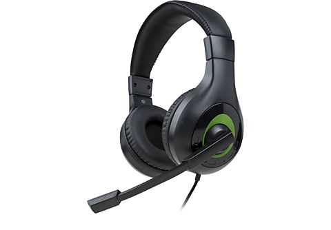 Auriculares gaming - Nacon Switch Headset V1, De Diadema, Con cable, Para Xbox One/ Series S, Negro y Verde