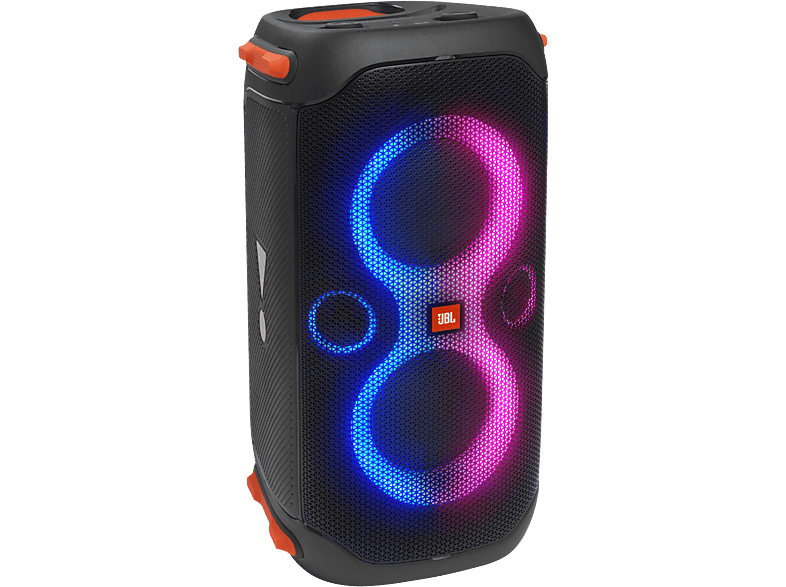 DCU Altavoz Portatil Bluetooth 5.0 Azul Resistente Agua Con Cable Jack  3.5mm Con luces Led