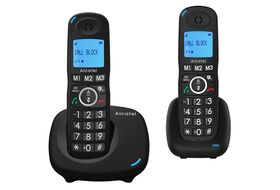 Teléfono  Panasonic KX-TGB612, 2 Terminales, Bloqueo de llamadas, 50  contactos, Resistente a golpes, Negro