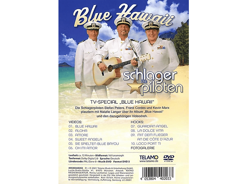 Thumbnail - Die Schlagerpiloten - Schlagerpiloten: Blue Hawaii (DVD)