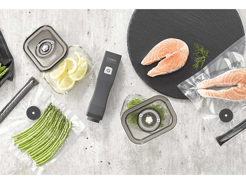 CASO 1169 Design Vacu OneTouch Eco-Set Vakuumierer Schwarz