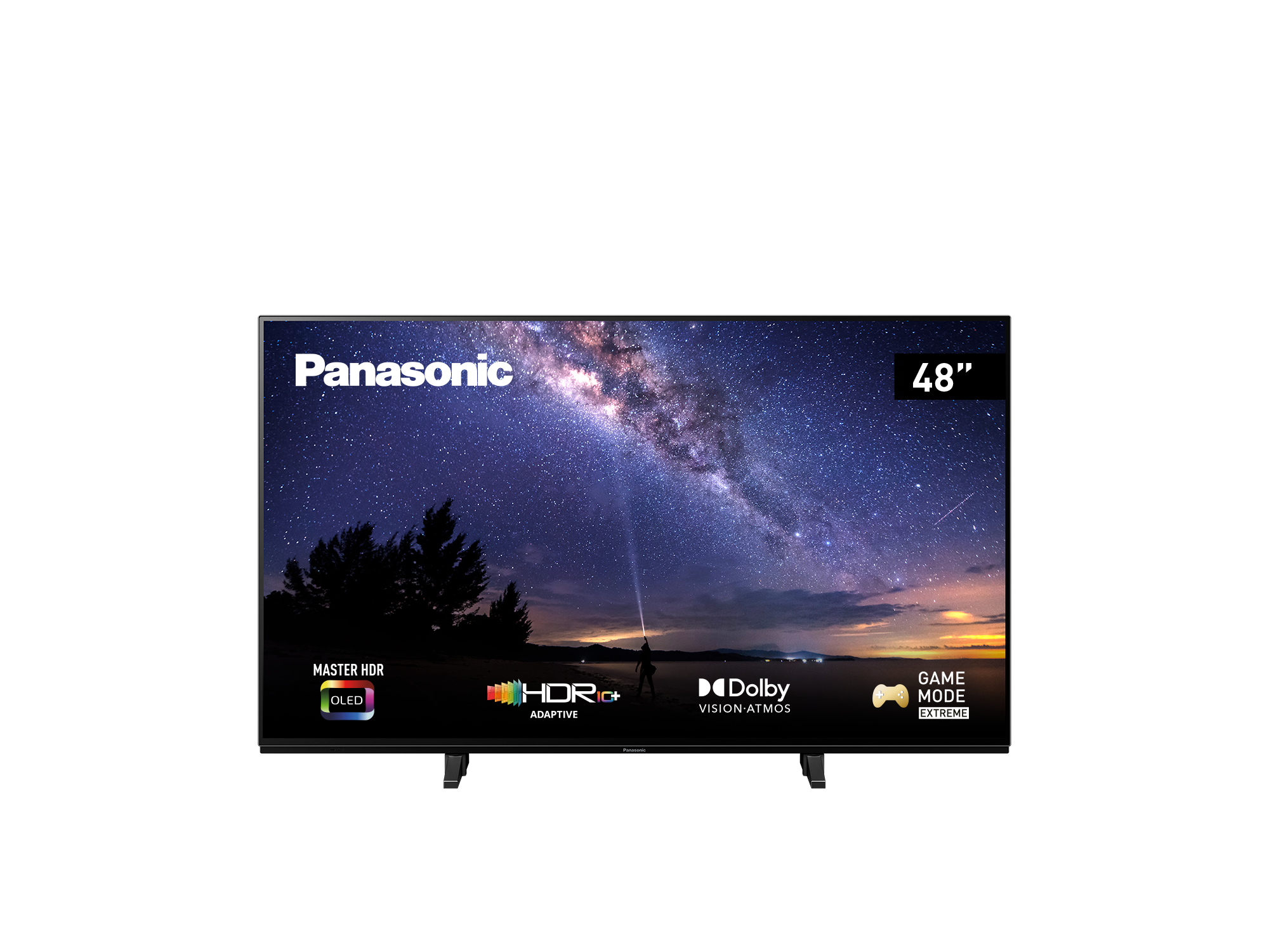 PANASONIC TX-48JZW1004 OLED TV (Flat, 48 Zoll / 121 cm, UHD 4K, SMART TV, my Home Screen 6.0)