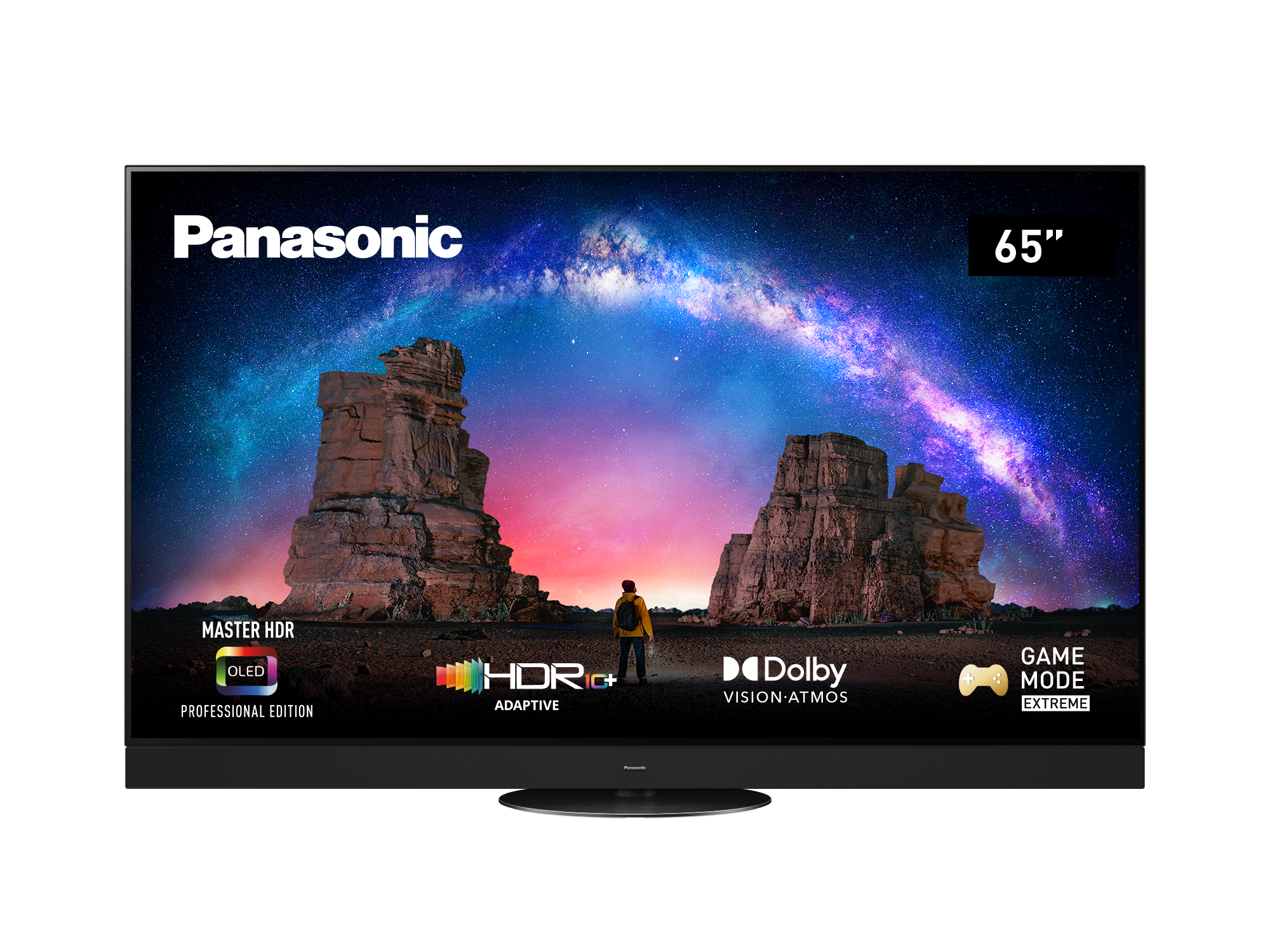 PANASONIC TX-65JZW2004 OLED TV (Flat, 65 Zoll / 164 cm, UHD 4K, SMART TV, my Home Screen 6.0)