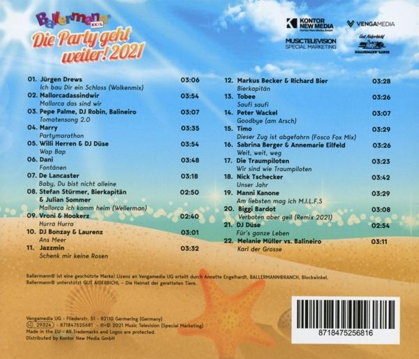 VARIOUS - Ballermann XXXL  - (CD)