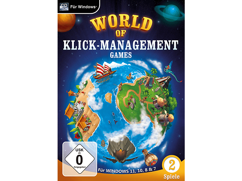 WORLD OF GAMES 11&10 WIN - [PC] FÜR KLICK-MANAGEMENT