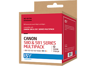 ISY Multipack Canon 580 & 581 series