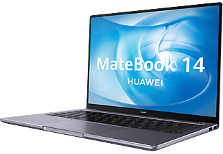 Portátil - Huawei MateBook 14 2020, 14", Intel® Core™ i5-10210U, 8 GB, 512 GB SSD, Intel® UHD, W10 Home, Gris