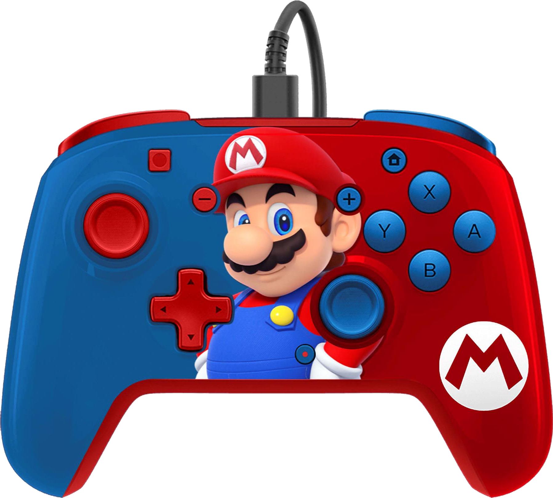 PDP Nintendo Switch Controller Faceoff Deluxe+ Mario (500-134-EU-C1MR-1)