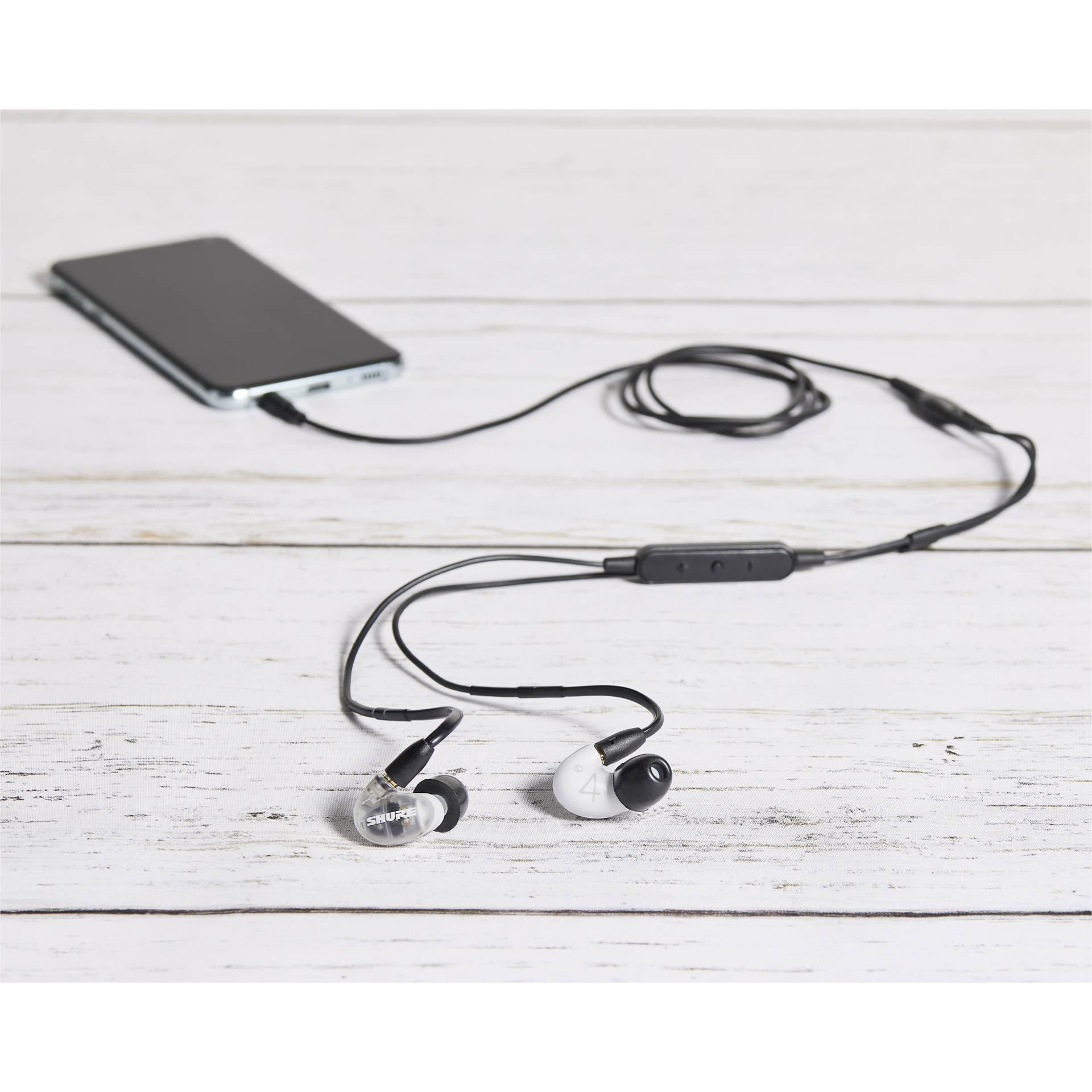 SHURE AONIC 4, In-ear Kopfhörer Weiß