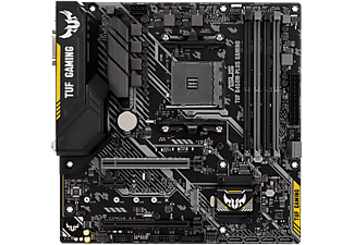 Placa base – ASUS TUF B450M-Plus Gaming, AM4 Socket, AMD B450, mATX, 4x DIMM, AMD CrossFireX™, Negro