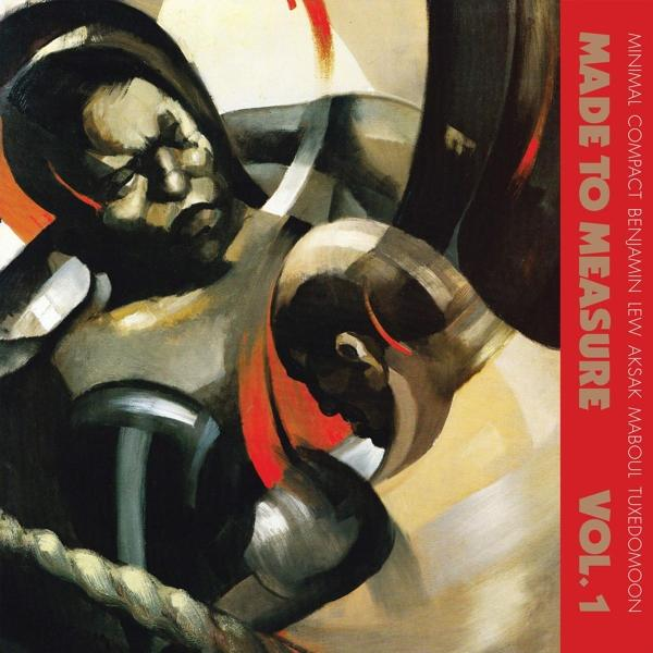 Album borító két bokszolóval. Szöveg: "MADE TO MEASURE VOL. 1". Sötét tónusok.
