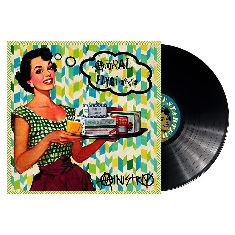 Egy bakelit lemez és egy album borítója. Az album retro dizájnnal rendelkezik, egy nőt ábrázol.