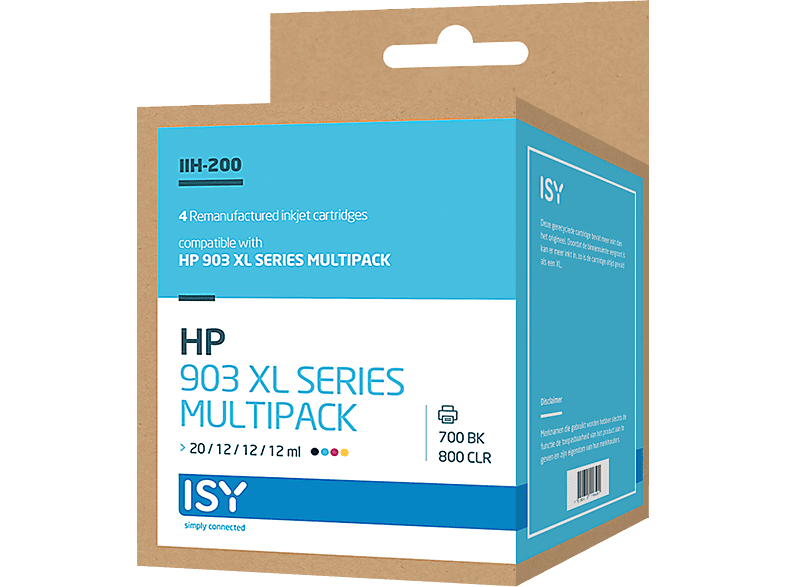 ISY Multipack HP 903 Xl Series