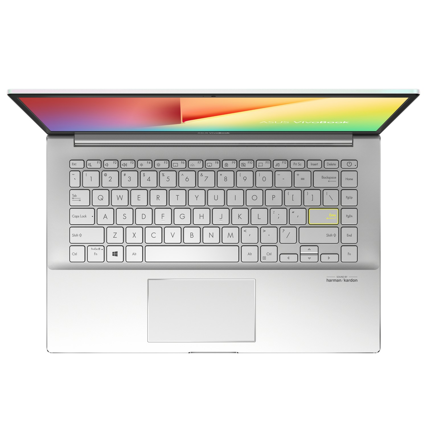 Portátil - Asus VivoBook S14 S433EA-EB006, 14" FHD, Intel® Core™ i5-1135G7, 8GB, 512GB, Iris® Xe, FDOS, Blanco