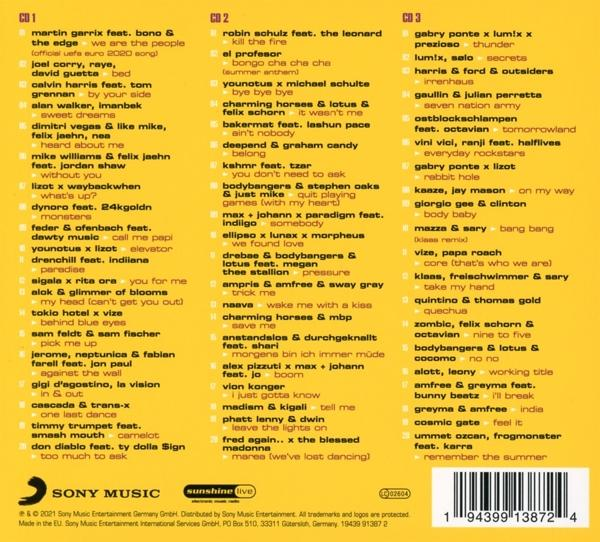 CD-Album mit Titelliste und Barcode.