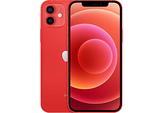 APPLE iPhone 12 (PRODUCT)RED, Rojo, 256 GB, 5G, 6.1" OLED Super Retina XDR, Chip A14 Bionic, iOS