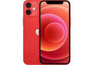 Apple iPhone 12 mini (PRODUCT)RED, Rojo, 64 GB, 5G, 5.4" OLED Super Retina XDR, Chip A14 Bionic, iOS